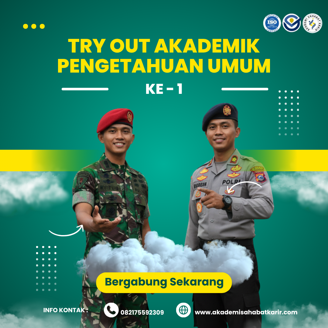 Try Out Akademik Pengetahuan Umum 1